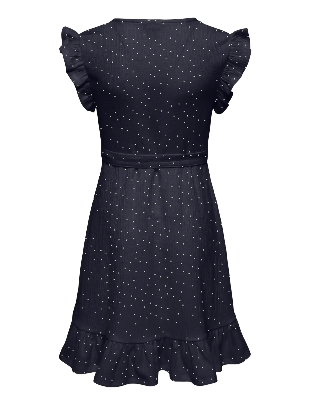 Kids Only - KOGHILLARY V NECK DRESS CS JRS - kurzärmelige freizeitkleider - night sky - 1