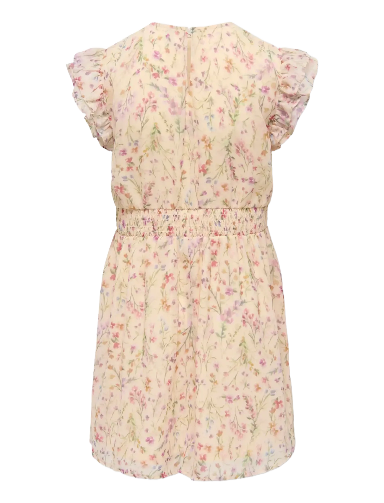 Kids Only - KOGASTA LIFE S/S DRESS WVN - robes décontractées à manches courtes - white - 1