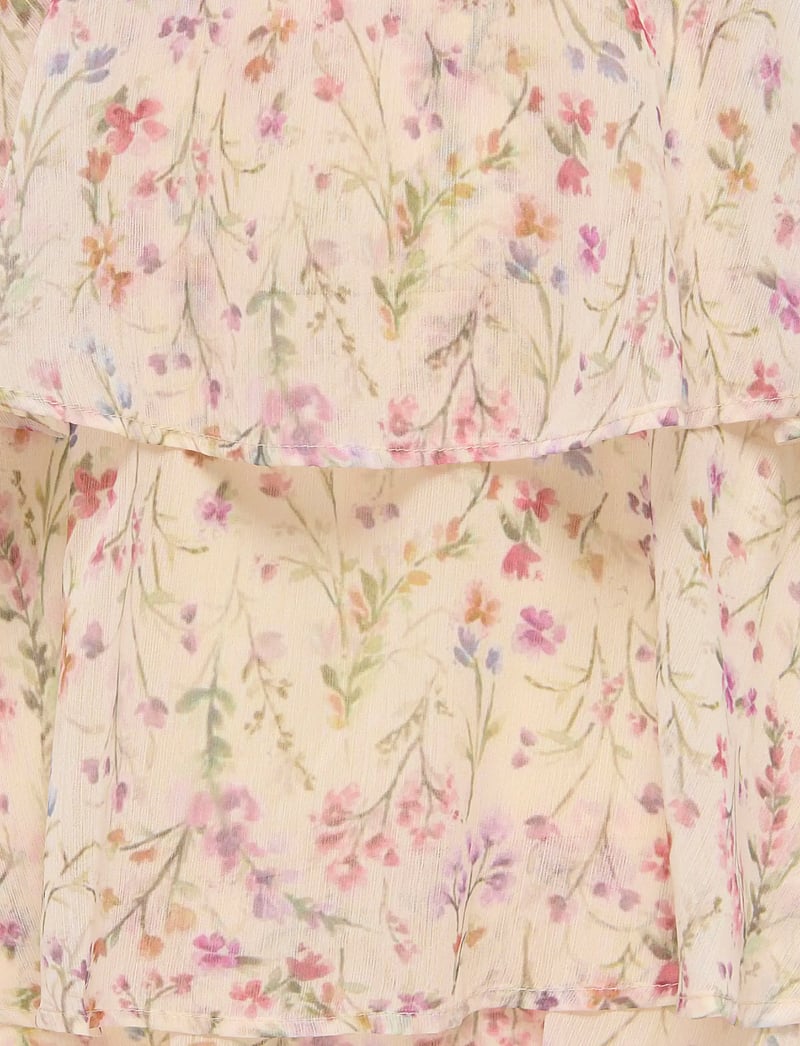 Kids Only - KOGASTA LIFE STRAP LAYER DRESS WVN - Ärmlösa vardagsklänningar - white - 2