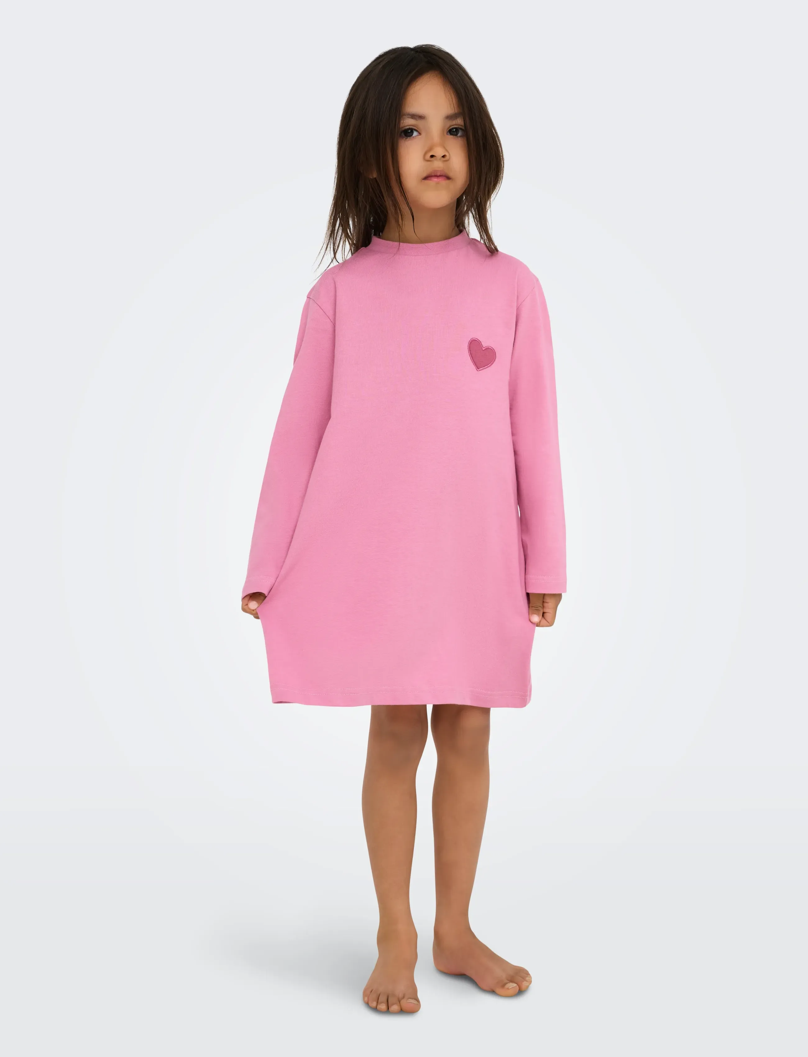Kids Only - KMGRILA 2-P LS NIGHTWEAR DRESS JRS - rose wine - 5