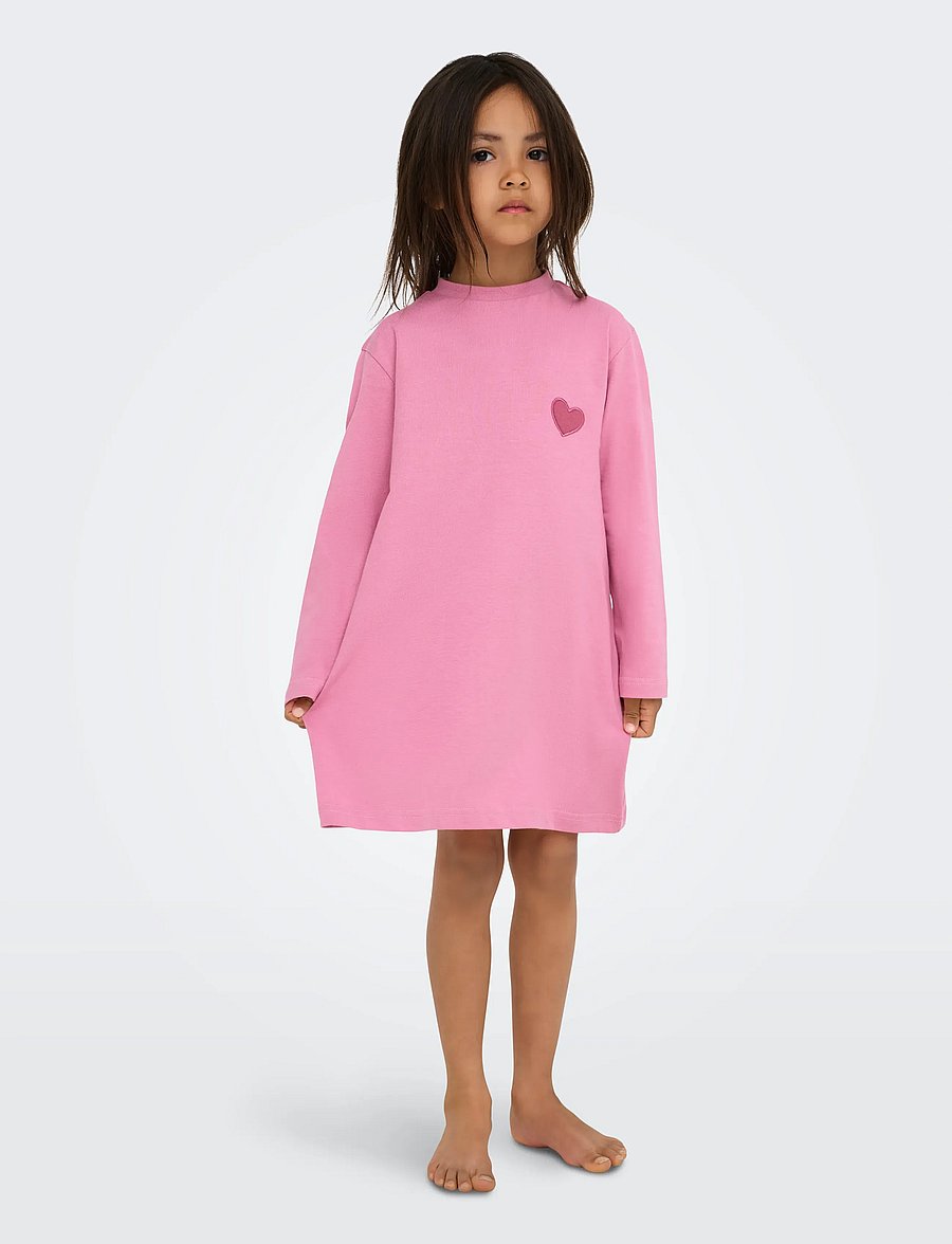 Kids Only - KMGRILA 2-P LS NIGHTWEAR DRESS JRS - rose wine - 5