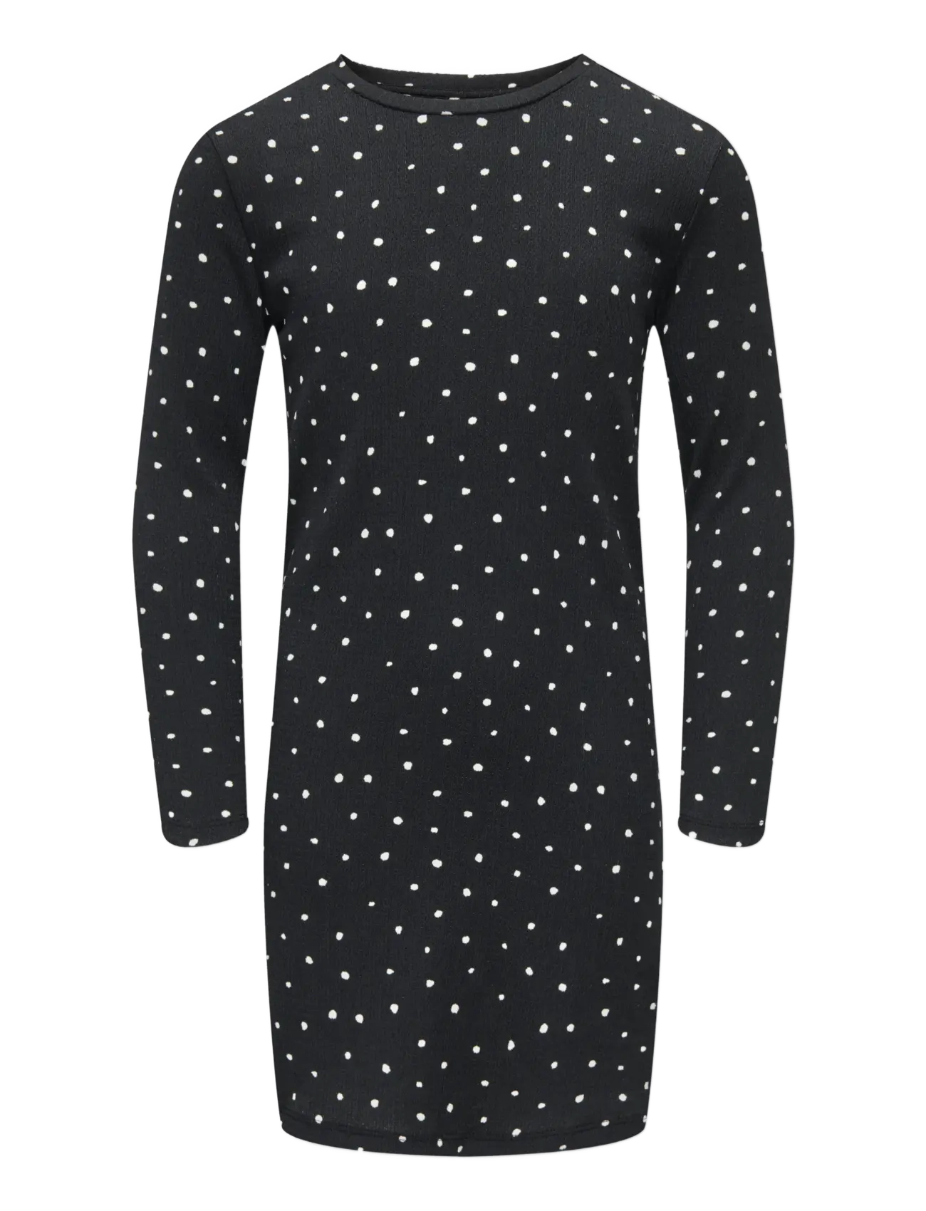 Kids Only KOGMELIA L/S DRESS JRS - Barn 2-8 år - BLACK / black
