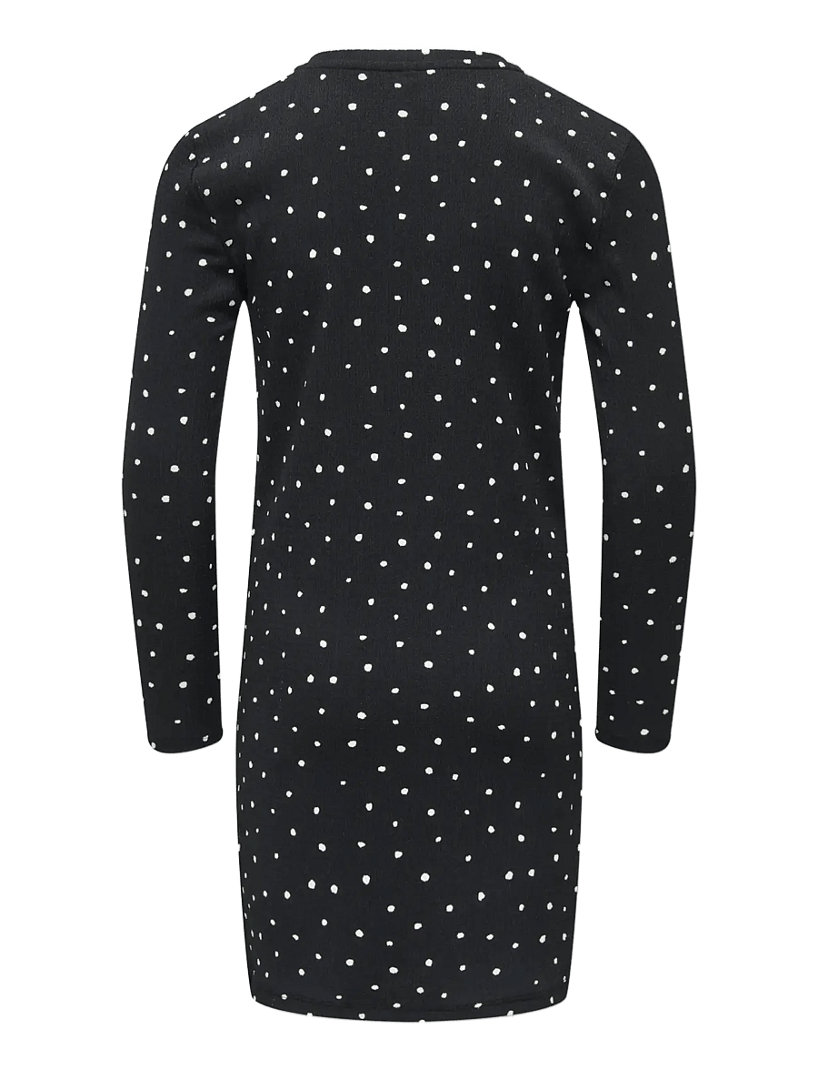 Kids Only - KOGMELIA L/S DRESS JRS - black - 2