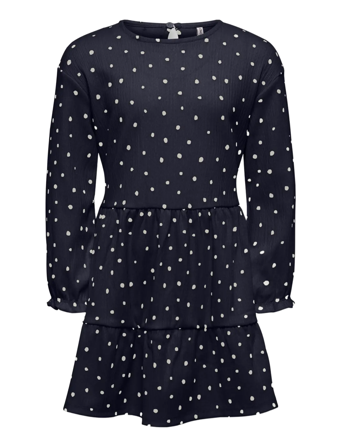 Kids Only KMGRUBY LIFE LS AOP DRESS VD JRS - Klänningar - NIGHT SKY / navy