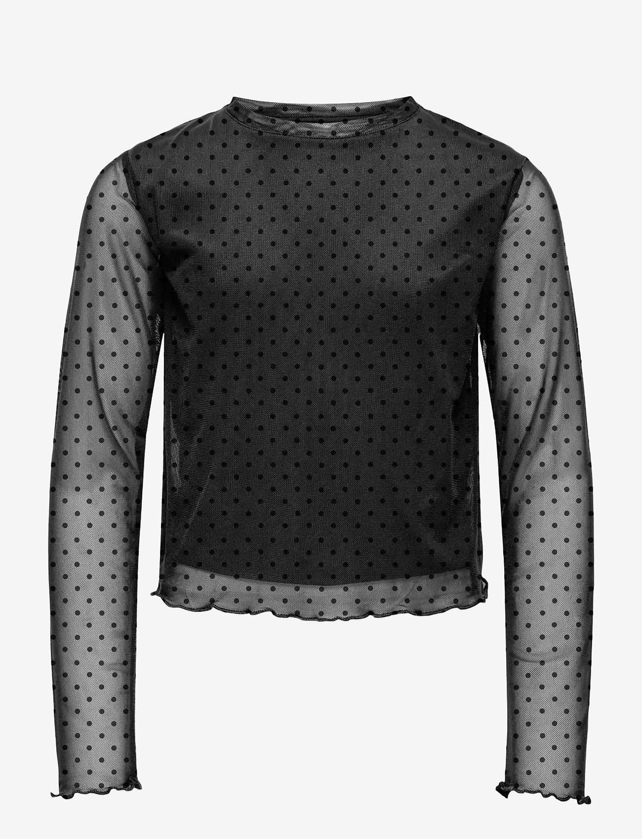 Kids Only Kogdora L/S Mesh Top Jrs - Black - 158-164