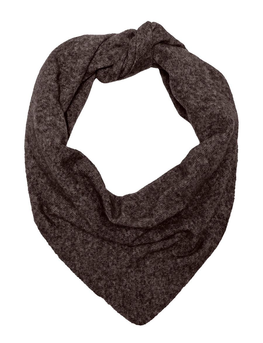 Kids Only - KOGTRIA LIFE TRIANGLE SCARF ACC - halsdukar - coffee bean - 0