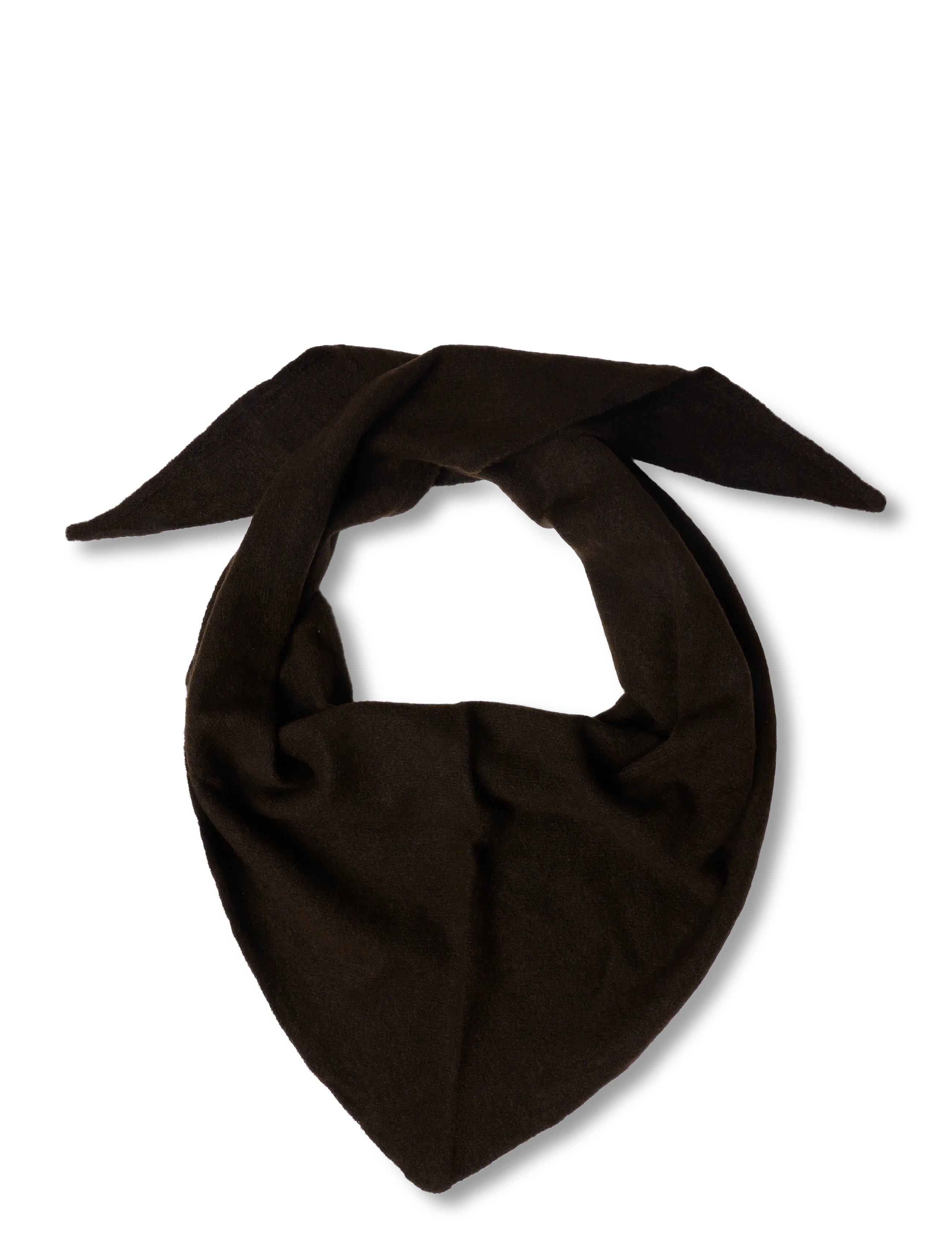 Kids Only KOGTRIA LIFE TRIANGLE SCARF ACC - Scarves - COFFEE BEAN / brown