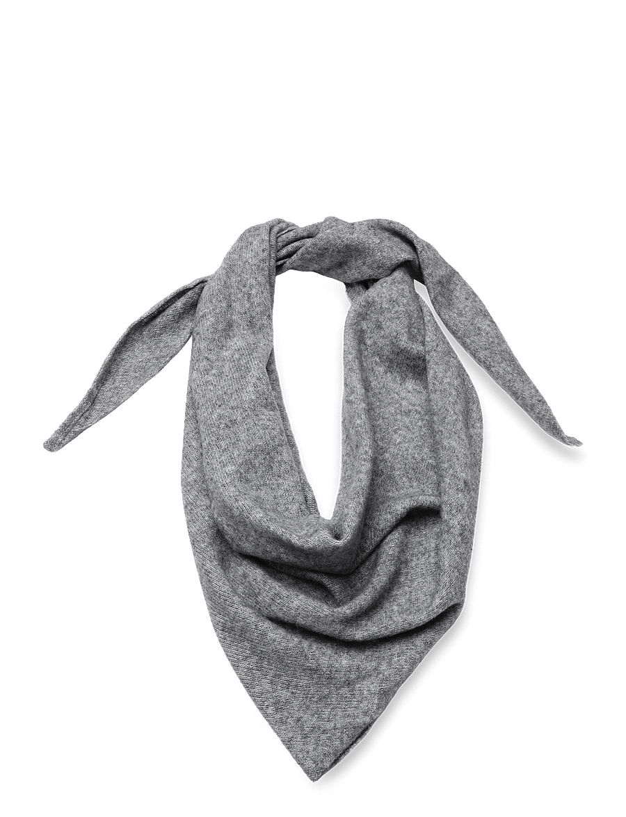 Kids Only - KOGTRIA LIFE TRIANGLE SCARF ACC - halsdukar - dark grey melange - 0