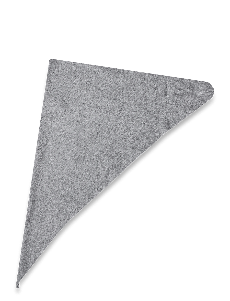 Kids Only - KOGTRIA LIFE TRIANGLE SCARF ACC - halsdukar - dark grey melange - 1
