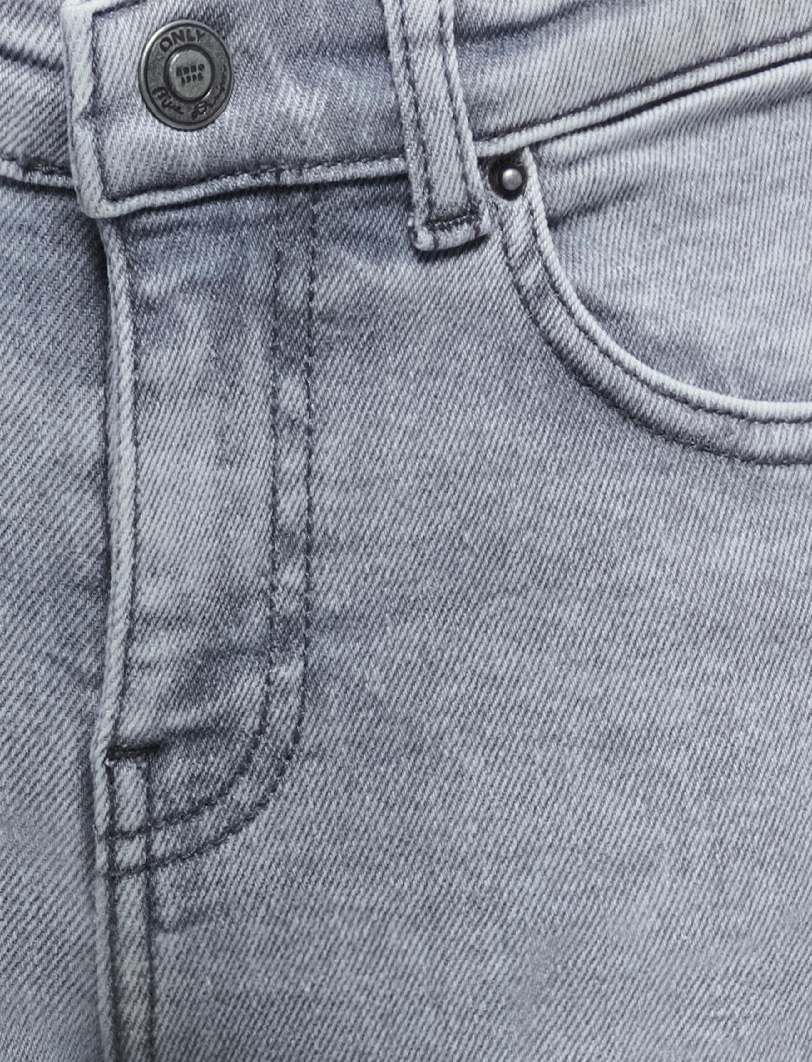 Kids Only - KOGJUICY REG FLARED REA708 DNM NOOS - hosen mit weitem bein - medium grey denim - 2