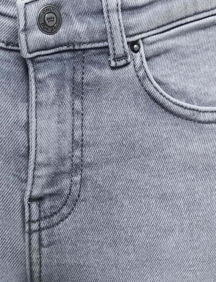 Kids Only - KOGJUICY REG FLARED REA708 DNM NOOS - hosen mit weitem bein - medium grey denim - 2
