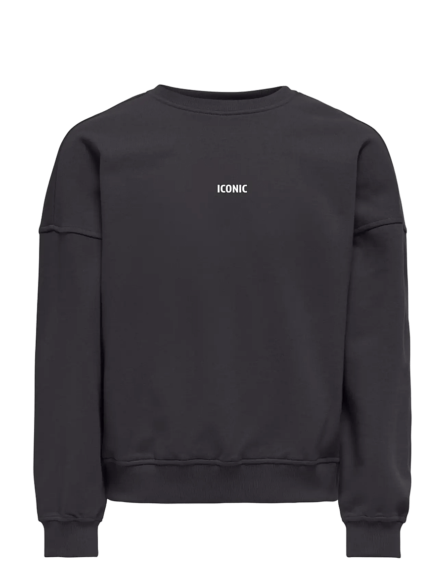 Kids Only - KOGDOTTIE L/S O-NECK SWEATSHIRT SWT - sweatshirts - phantom - 0