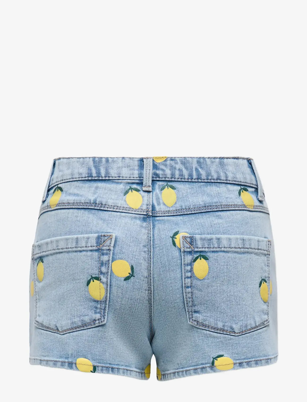 Kids Only - KOGBLAIR PRINT DNM SHORTS PIM EX - lühikesed teksapüksid - light blue denim - 1