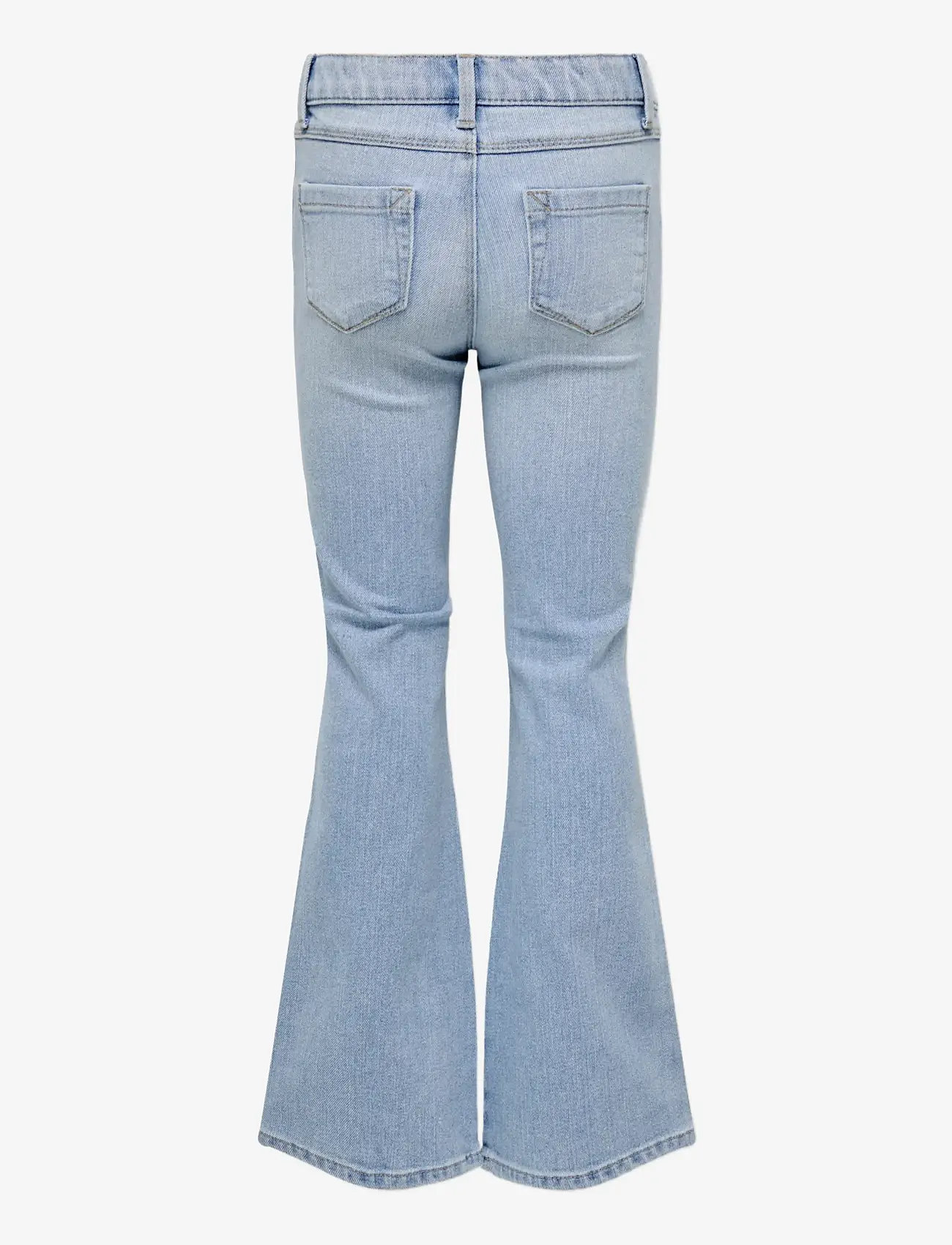 Kids Only - KOGBLAIR LIFE REG FLARED DNM PIM EX - bootcut jeans - light blue denim - 2