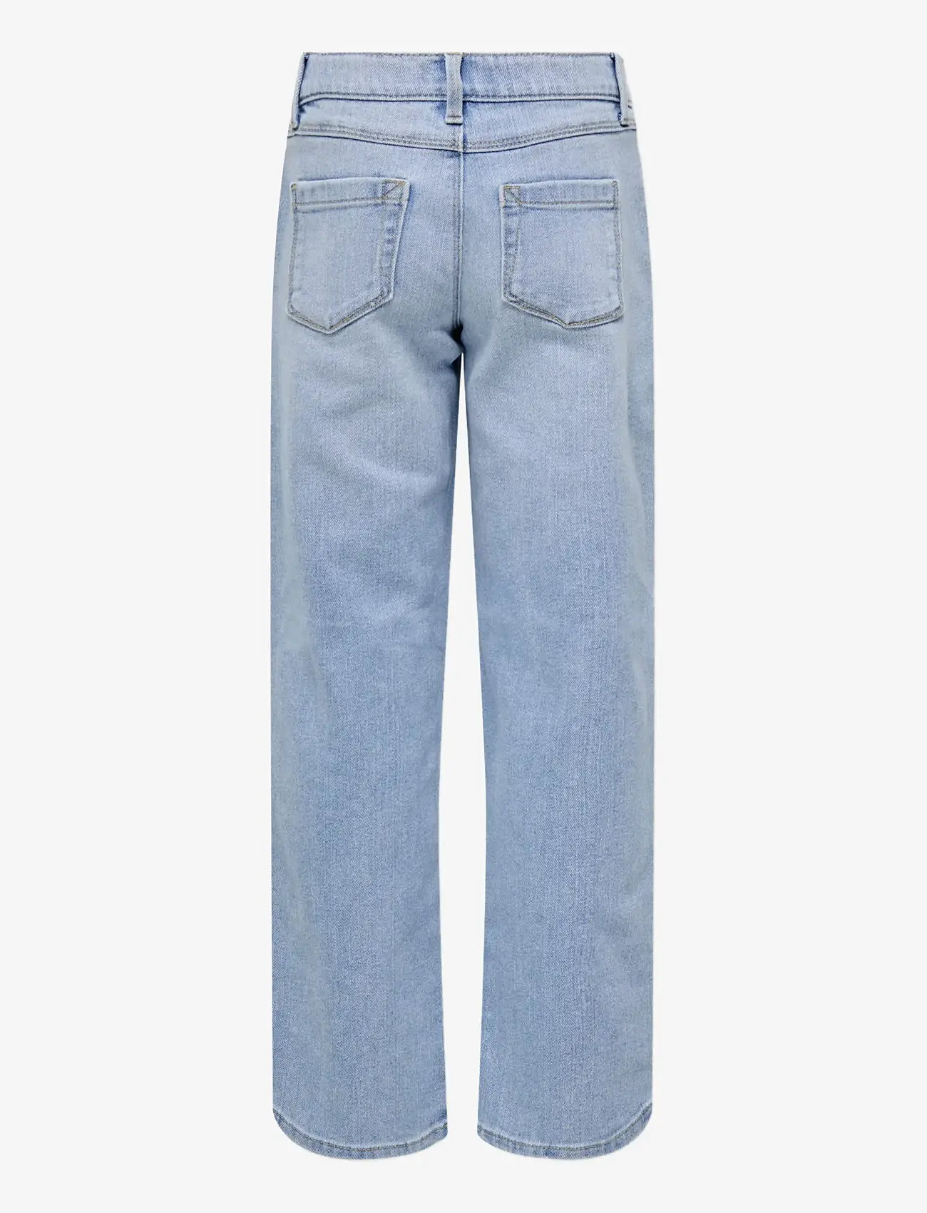 Kids Only - KOGBLAIR WIDE DNM JEANS PIM EX - wide leg jeans - light blue denim - 2