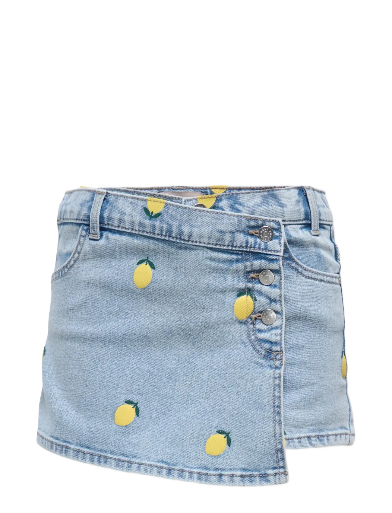 Kids Only KOGBLAIR REG PRINTED SKORT DNM PIM EX - Nyheder - LIGHT BLUE DENIM / blue