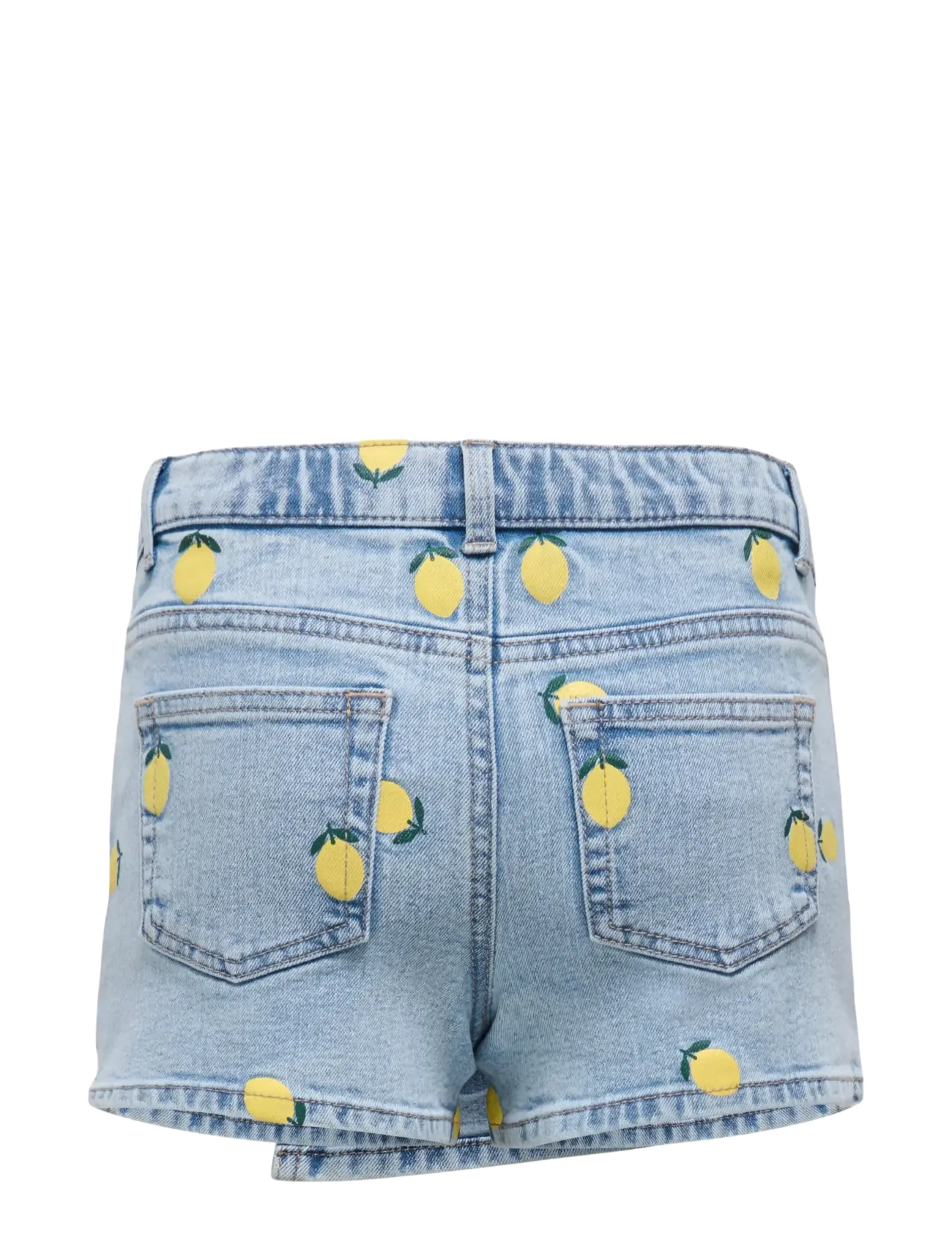 Kids Only - KOGBLAIR REG PRINTED SKORT DNM PIM EX - püksseelik - light blue denim - 1