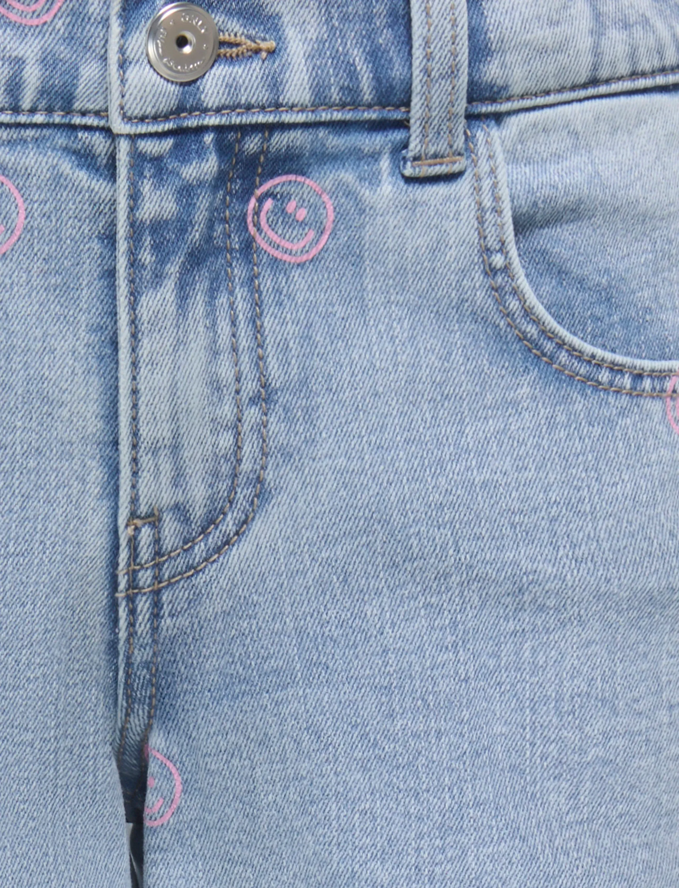Kids Only - KOGROBYN STRAIGHT LA SMILE DNM EX - regular jeans - light blue denim - 2