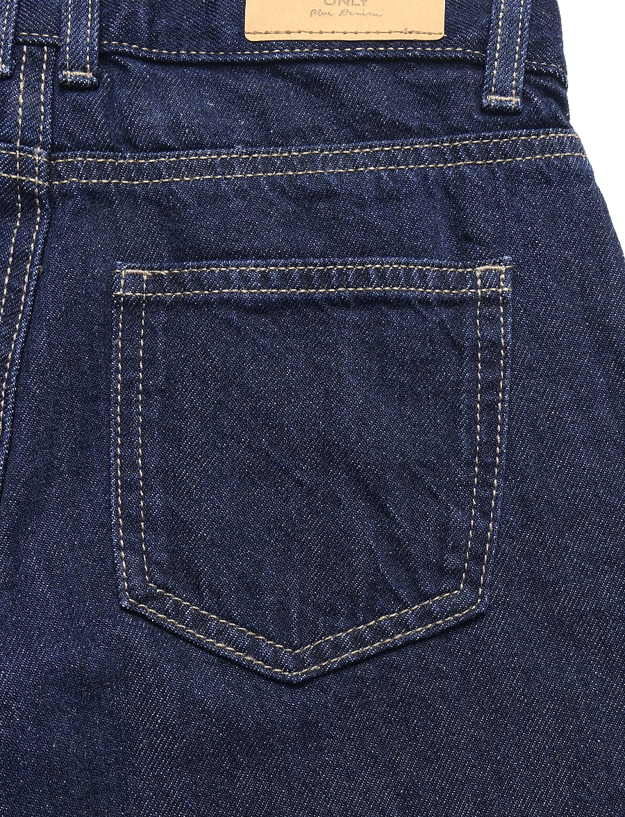 Kids Only - KOGTAYLOR HW BARREL DNM PIM288 - wide leg jeans - dark blue denim - 3