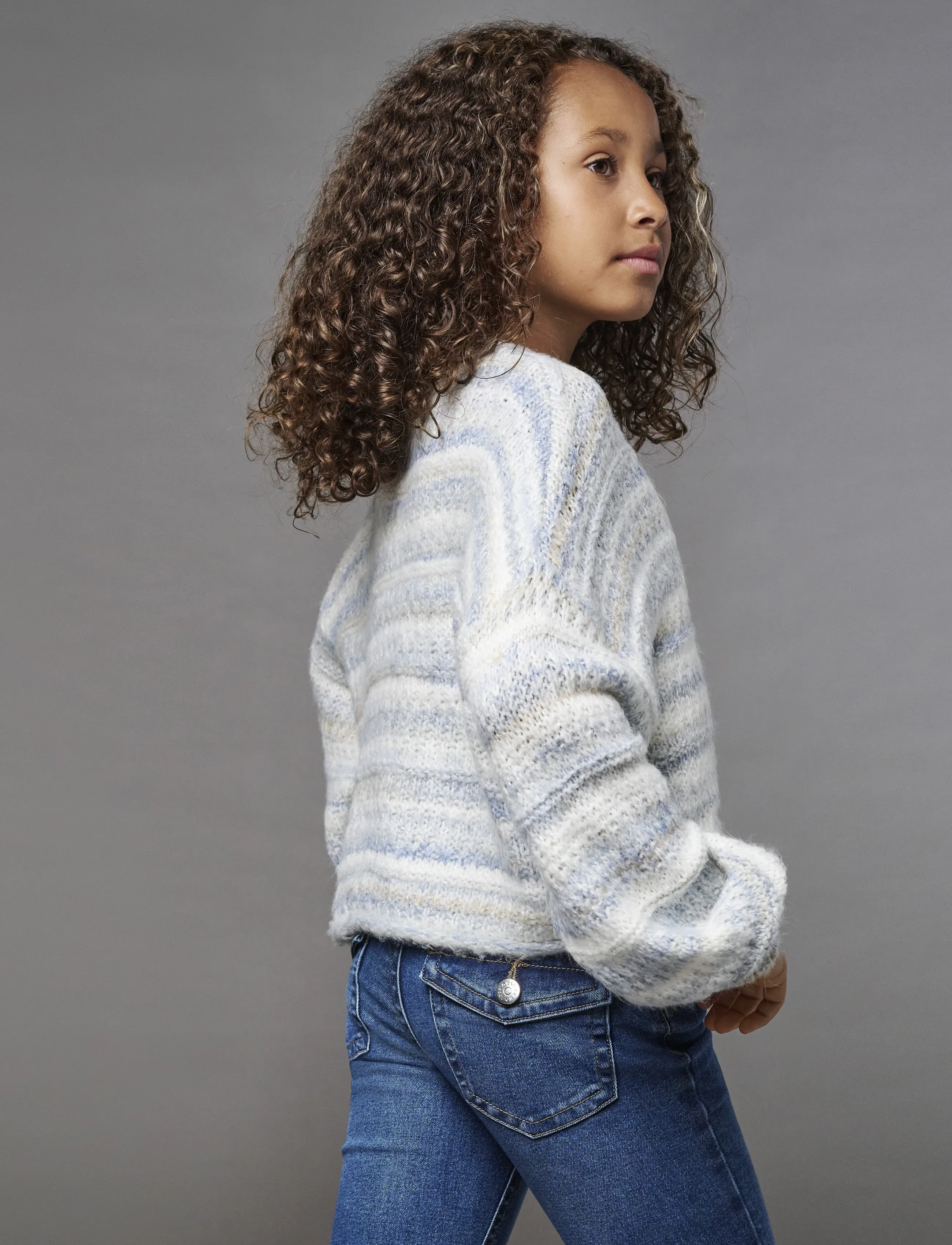 Kids Only - KOGPHOEBE LW BA POC FLA DNM MB PIM NOOS - bootcut jeans - medium blue denim - 3