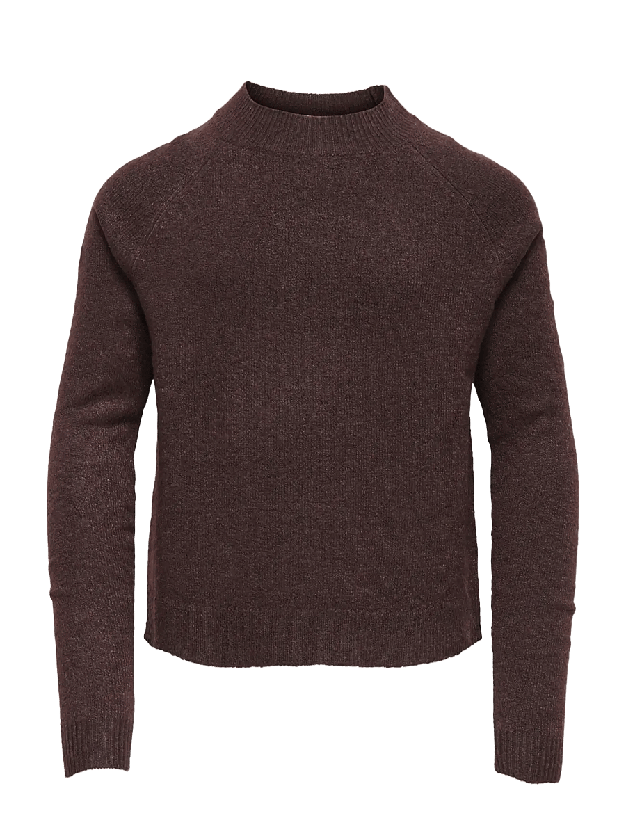 Kids Only - KOGRICA LIFE LS PULLOVER VD KNT NOOS - džemprid - chocolate torte - 0