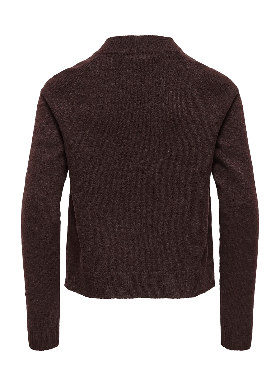 Kids Only - KOGRICA LIFE LS PULLOVER VD KNT NOOS - džemprid - chocolate torte - 1