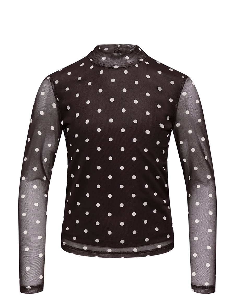Kids Only - KOGERICA LIFE MESH L/S TOP VD JRS - langärmelig - bracken - 0