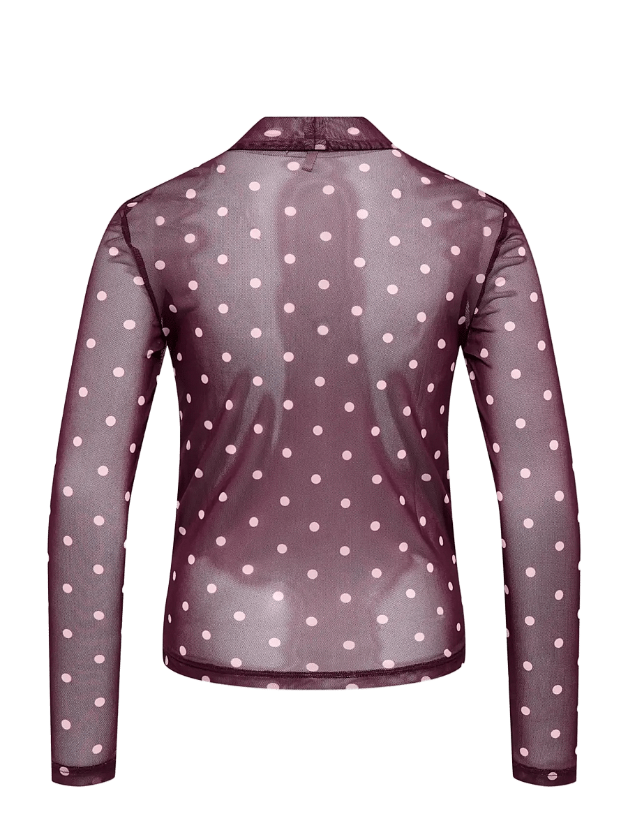 Kids Only - KOGERICA LIFE MESH L/S TOP VD JRS - langärmelig - fig - 1