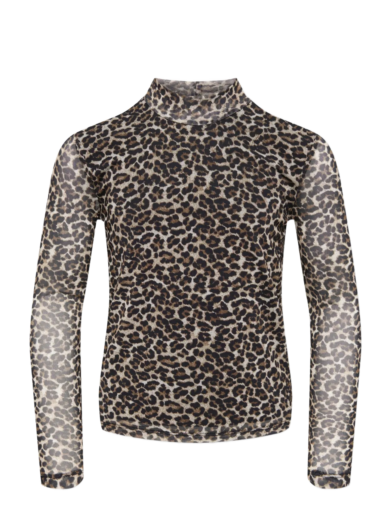 Kids Only KOGERICA LIFE MESH L/S TOP VD JRS - Inspiration - PUMICE STONE / beige