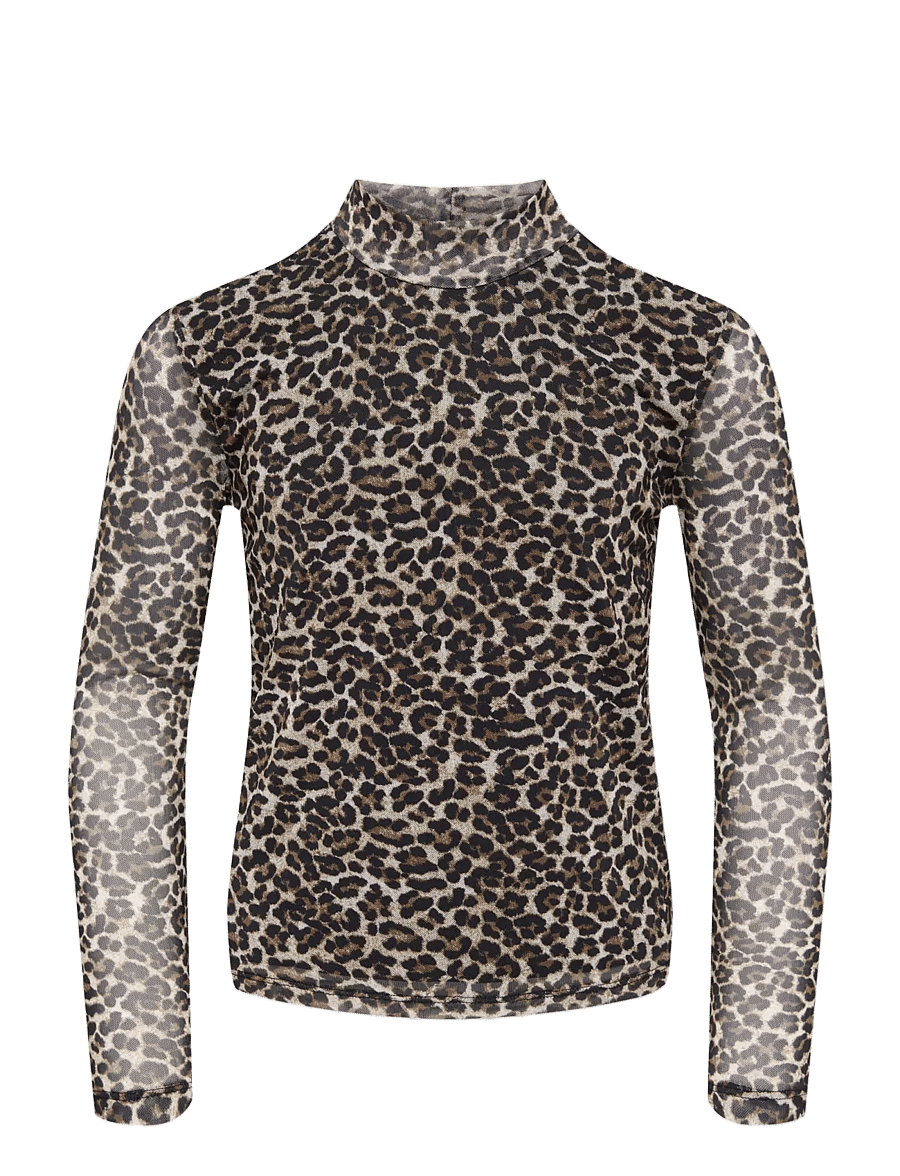 Kids Only - KOGERICA LIFE MESH L/S TOP VD JRS - langärmelig - pumice stone - 0