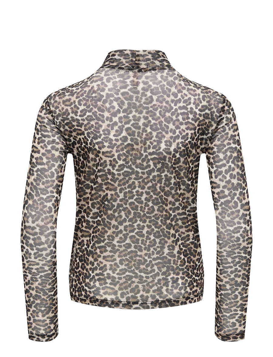Kids Only - KOGERICA LIFE MESH L/S TOP VD JRS - langärmelig - pumice stone - 1