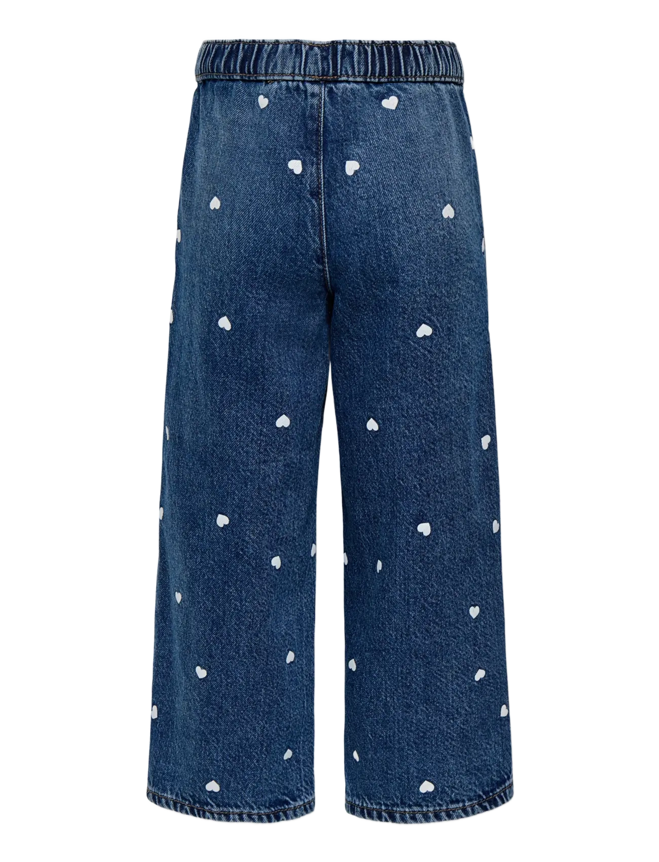 Kids Only - KMGPIERCE WIDE PRINT JEANS DNM PIM - medium blue denim - 1