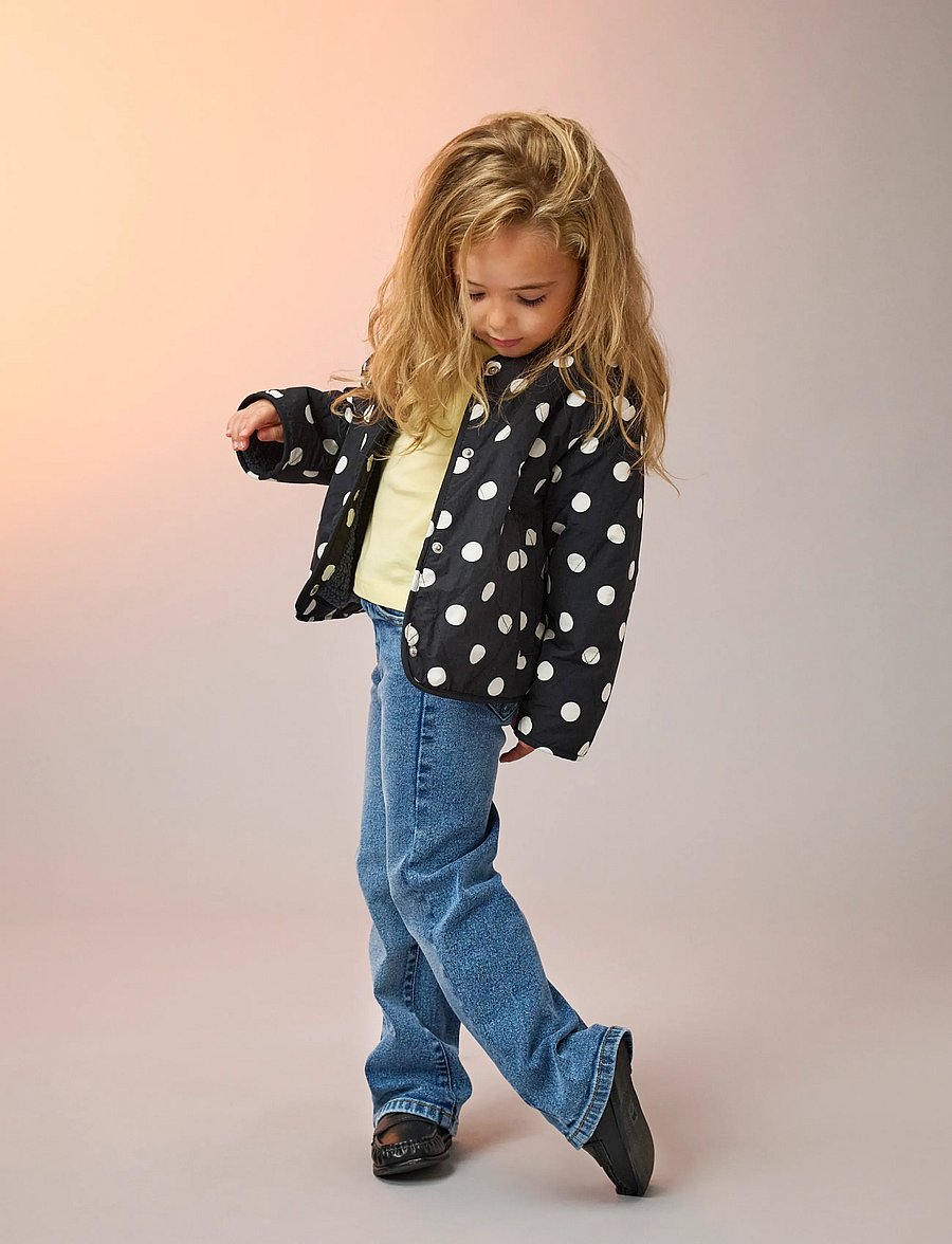 Kids Only - KMGJUICY WIDE HEART DNM AZG367 NOOS - laiad teksad - medium blue denim - 0