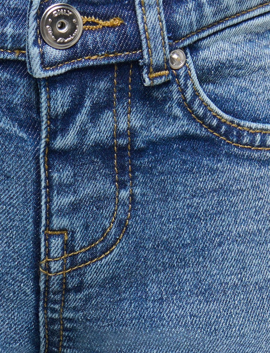 Kids Only - KMGJUICY WIDE HEART DNM AZG367 NOOS - laiad teksad - medium blue denim - 3
