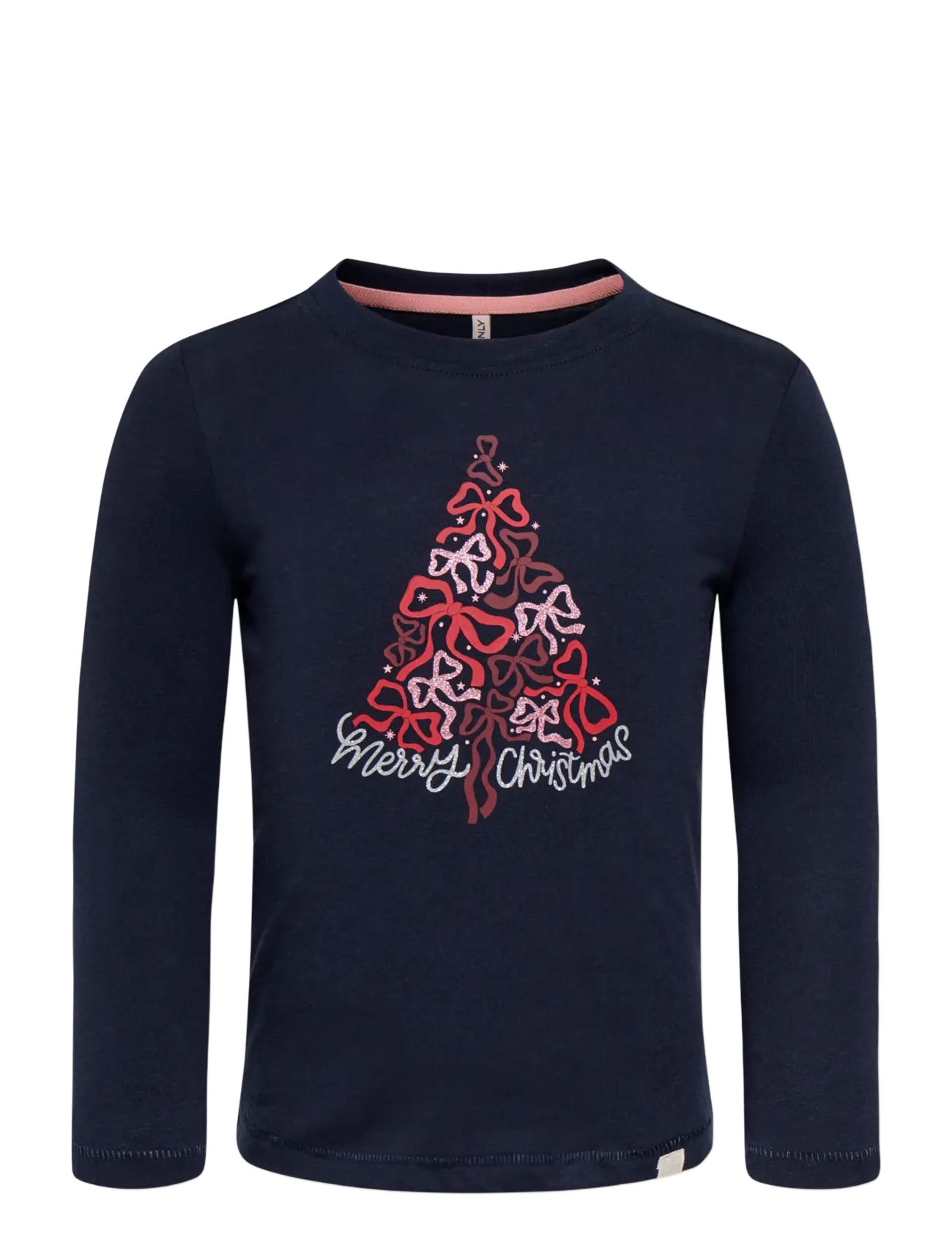 Kids Only KMGCANDYCANE LIFE LS XMAS TEE BOX JRS - Baby 0 -2 years - NIGHT SKY / navy