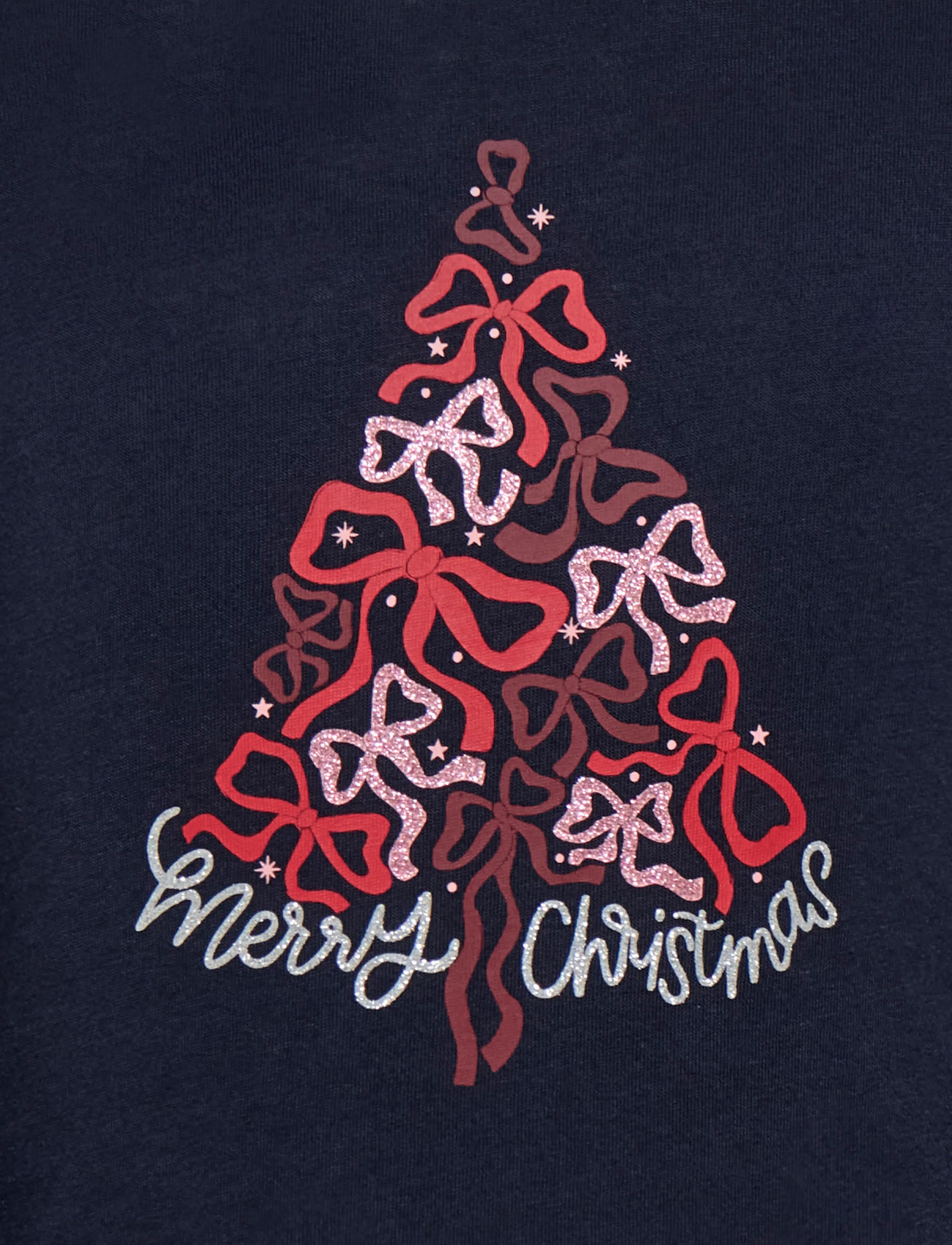 Kids Only - KMGCANDYCANE LIFE LS XMAS TEE BOX JRS - night sky - 2