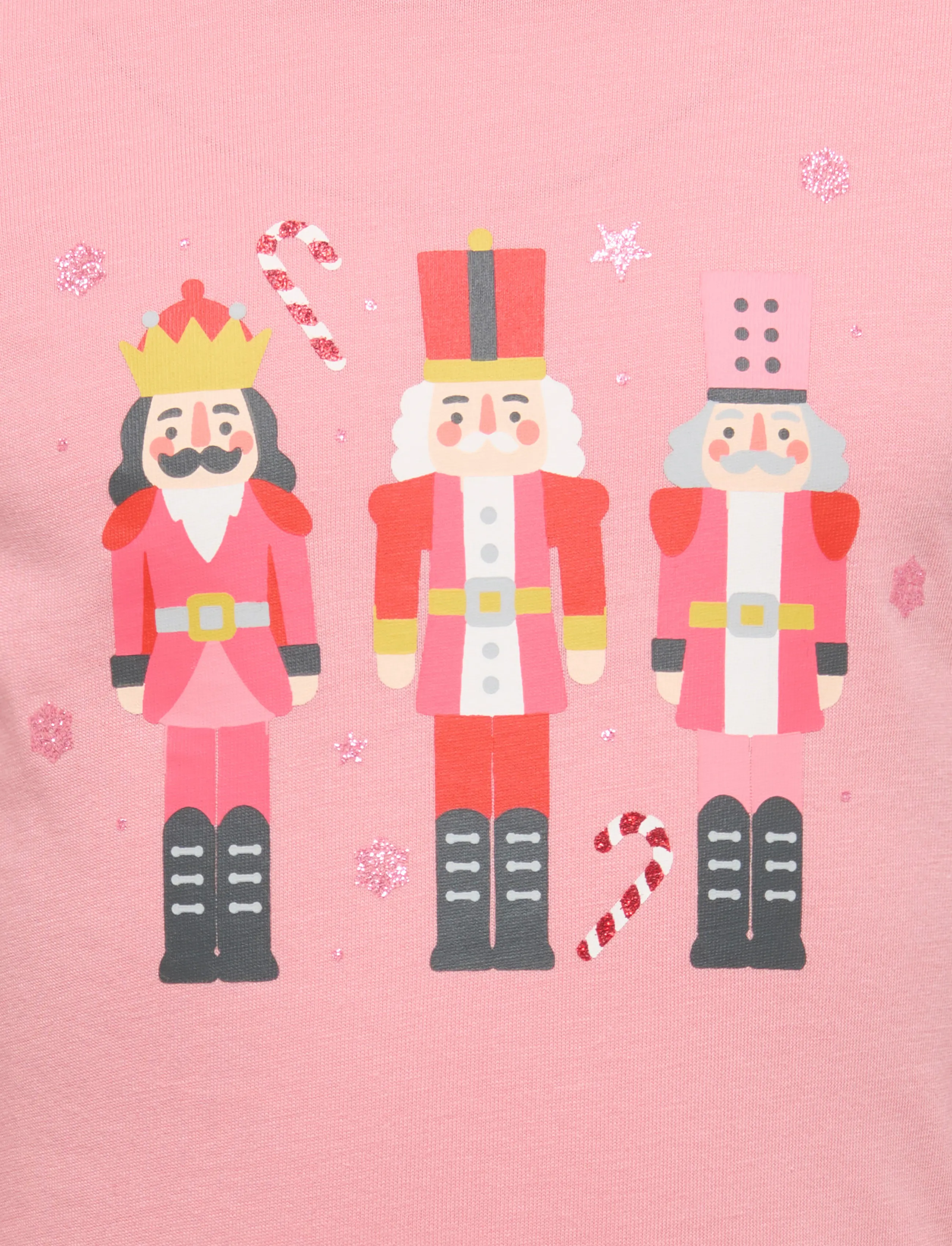 Kids Only - KMGCANDYCANE LIFE LS XMAS TEE BOX JRS - långärmade t-shirts - rose elegance - 2