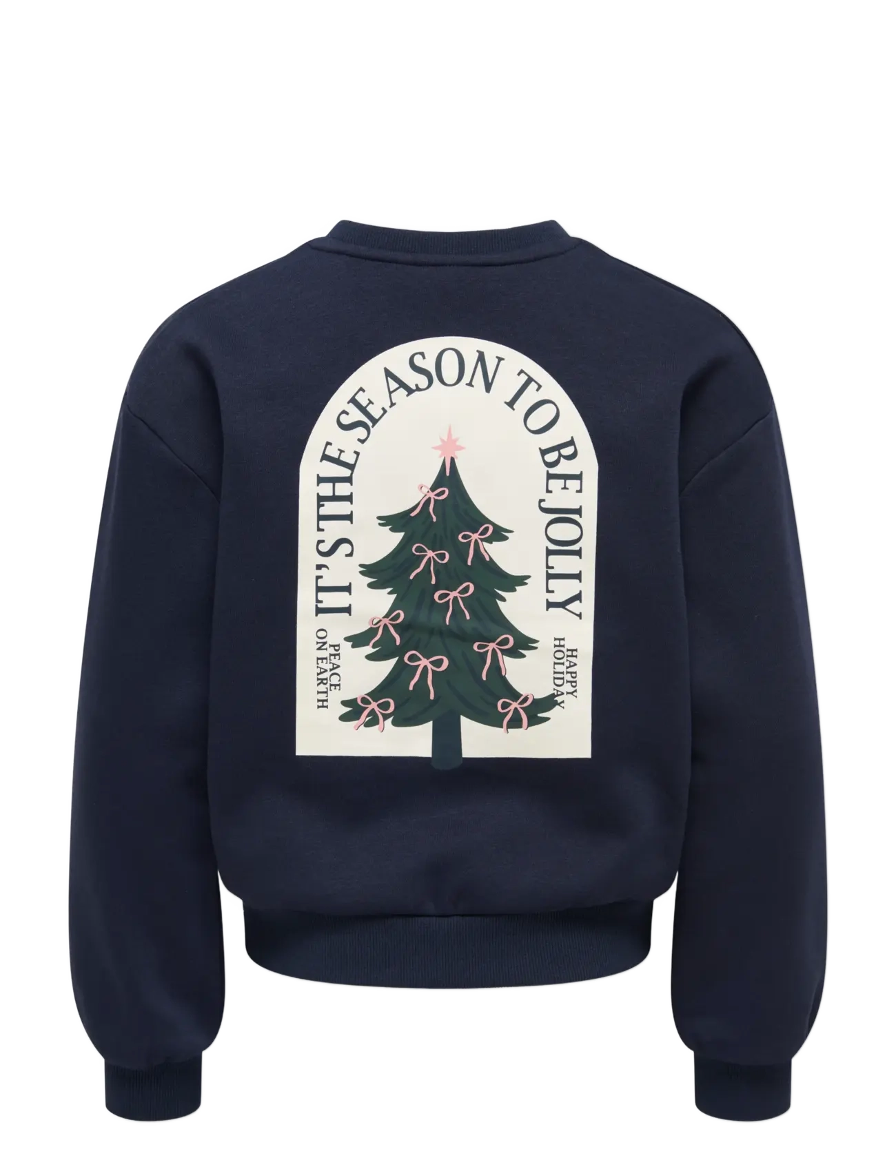 Kids Only - KOGELFIE LS XMAS BOXY O-NECK BOX SWT - sweatshirts - night sky - 1