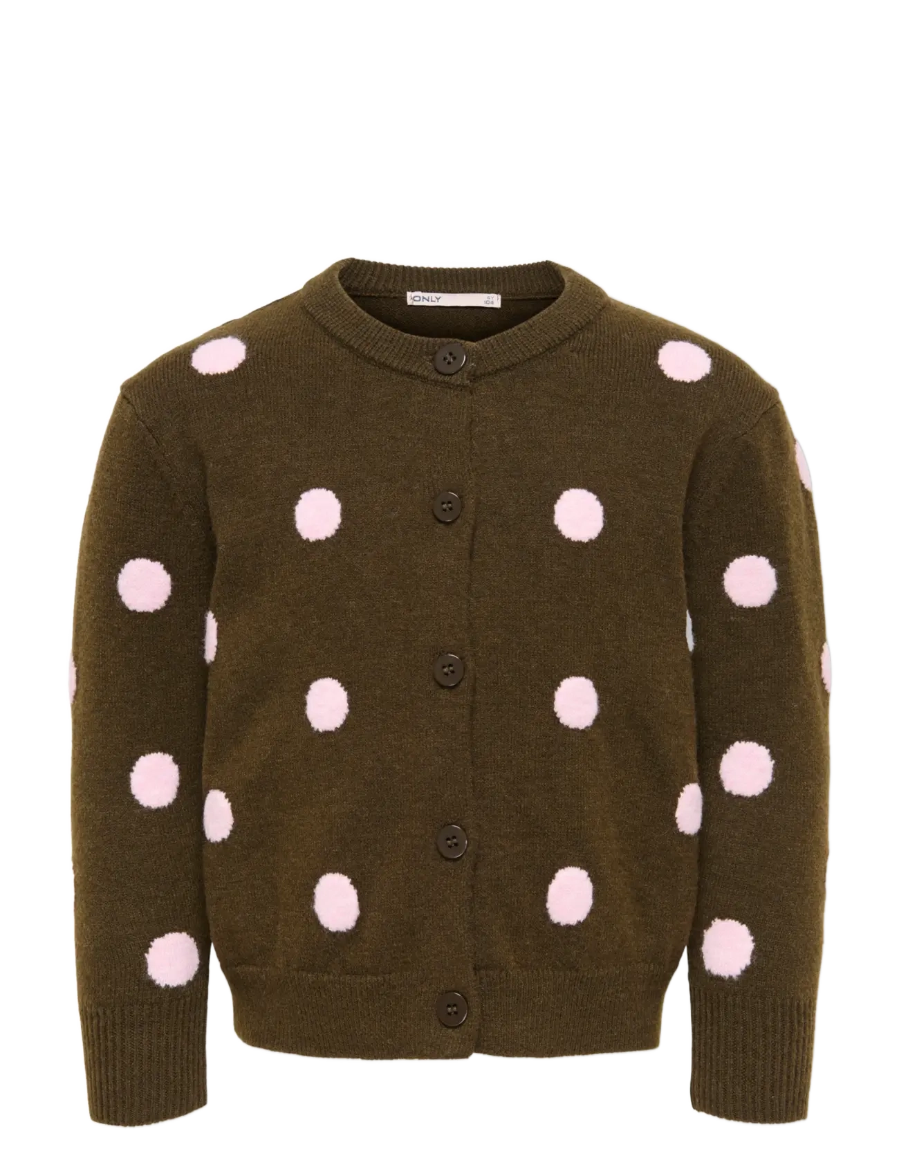 Kids Only KMGROCA LIFE LS JACQUARD CARDIGAN KNT - Alles anzeigen - BRACKEN / green