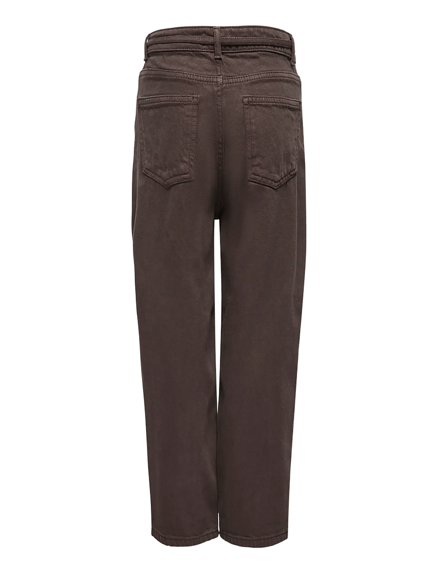 Kids Only - KOGGIANNA MW STRAIGHT COL DNM TAI - regular jeans - coffee bean - 1