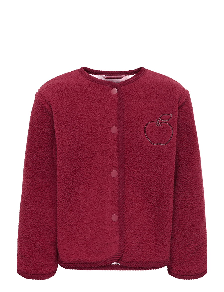 Kids Only - KMGVALE LS TEDDY BOMBER OTW - fliisjakid - cabernet - 0