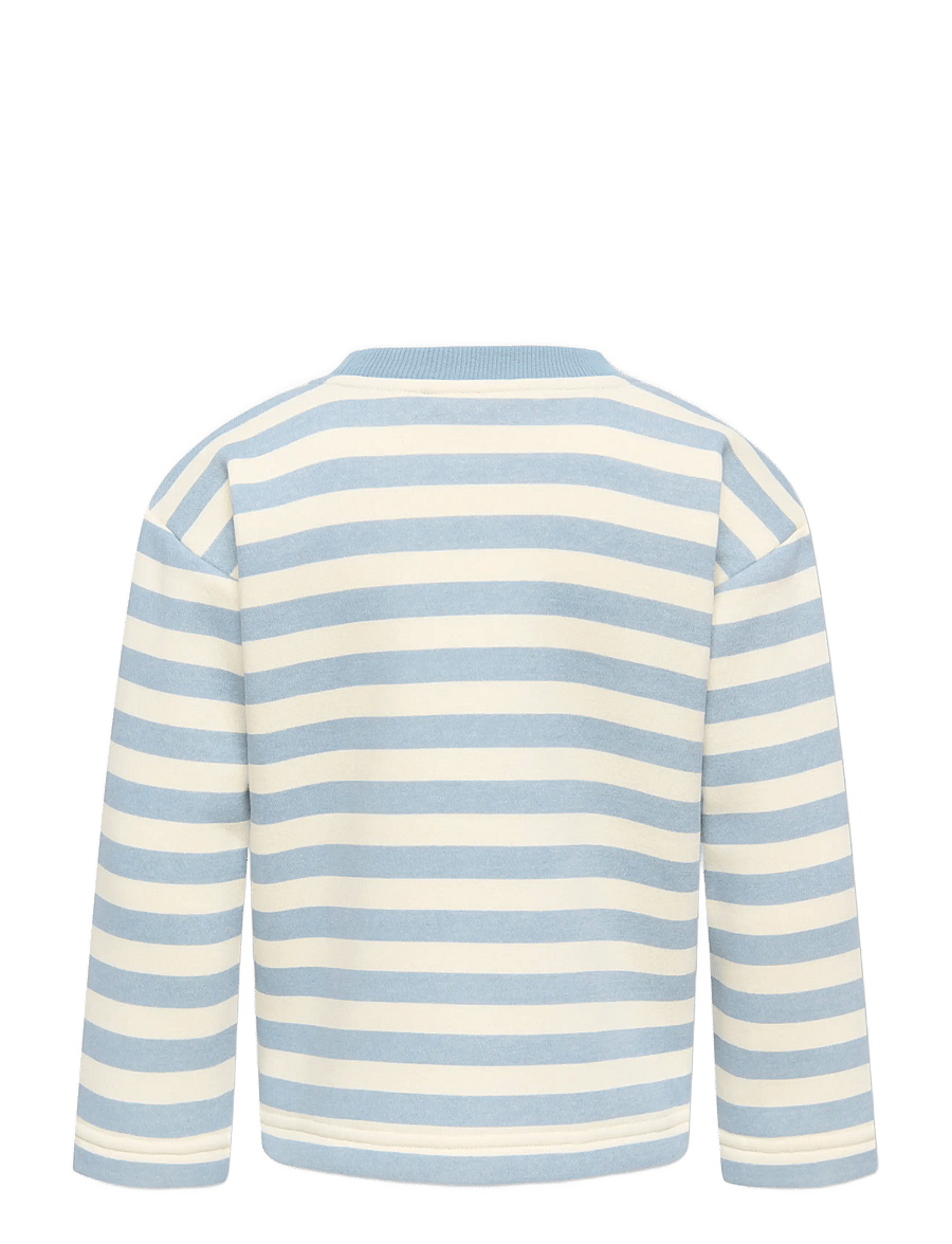 Kids Only - KMGSWEAT LS O-NECK STRAIGHT SWT - sweatshirts - dusty blue - 1