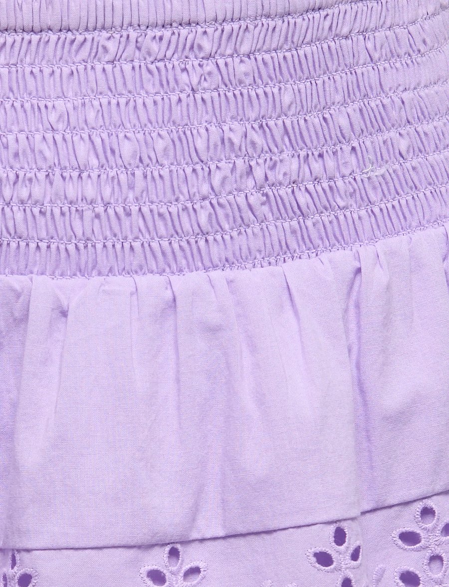 Kids Only - KOGLOU LIFE EMB LAYERED SKIRT WVN - miniseelikud - lilac breeze - 2