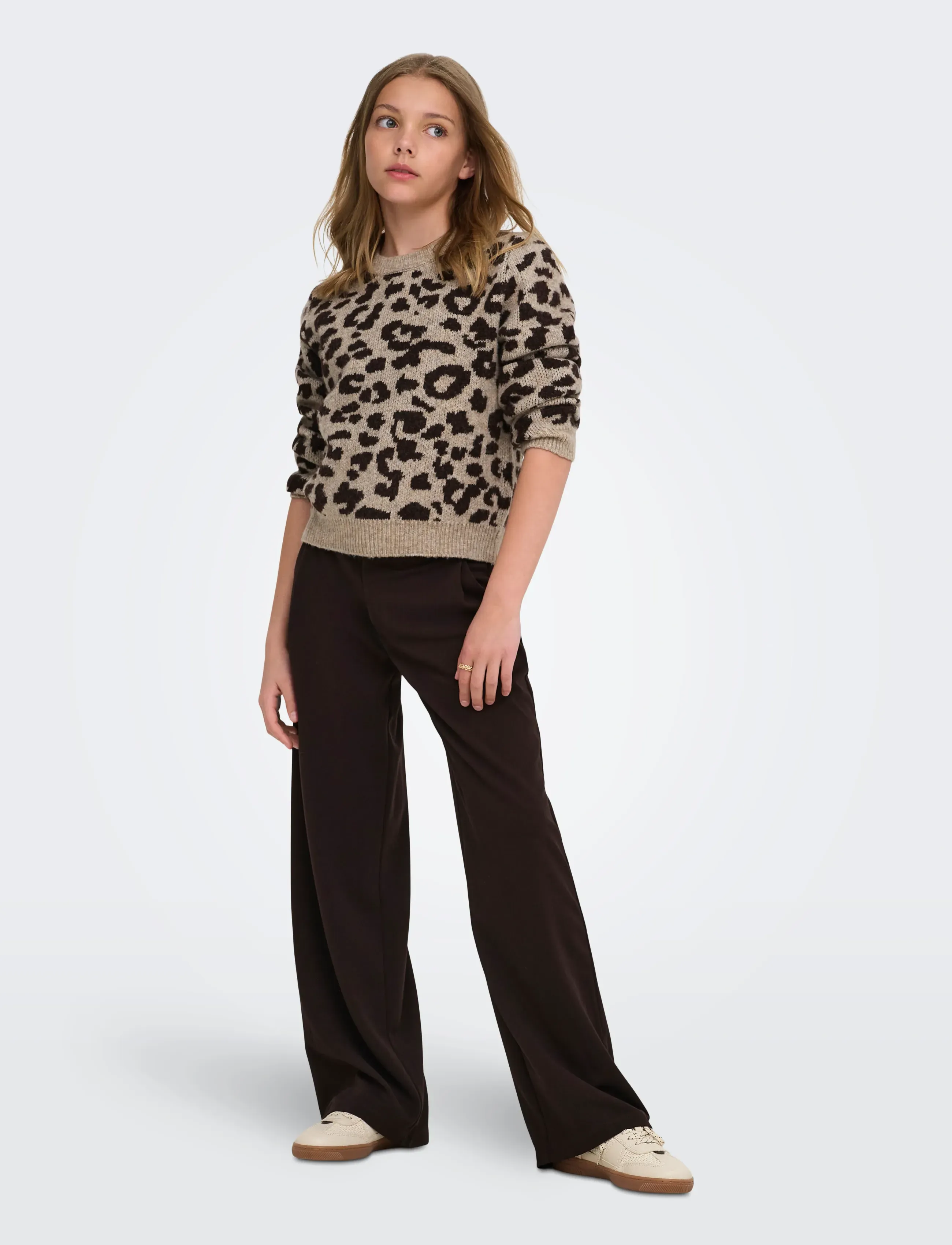 Kids Only - KOGGEGGO LIFE REGULAR PANT JRS NOOS - chocolate torte - 3