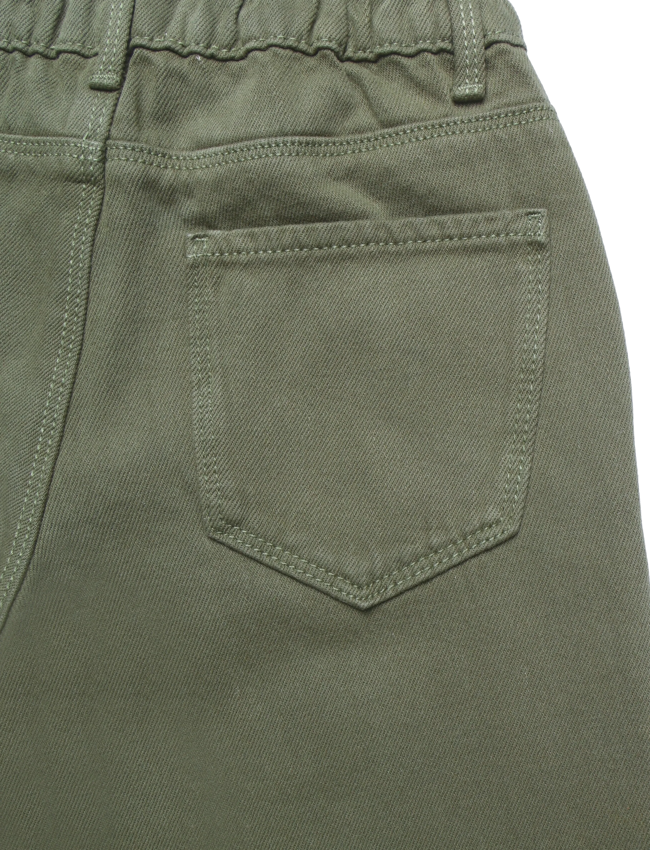 Kids Only - KOGCOMET MID COL WIDE DNM - hosen mit weitem bein - kalamata - 3