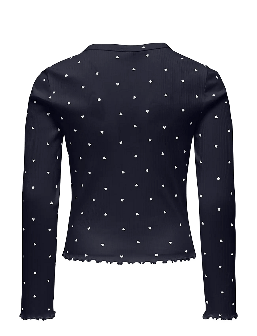 Kids Only - KOGBELLA LIFE L/S CARDIGAN VD JRS - cardigans - night sky - 1