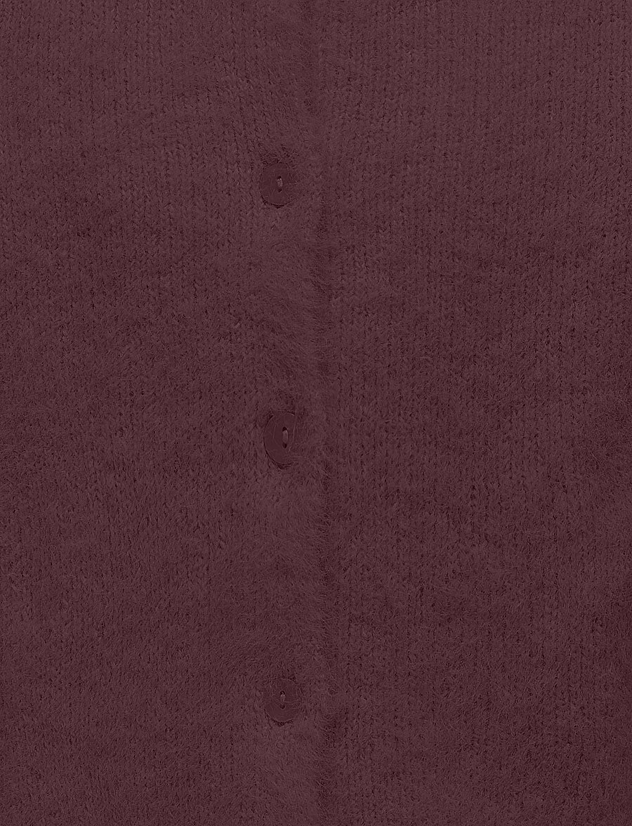 Kids Only - KOGGALO LS O-NECK CARDIDAN KNT - fleecejackor - fudge - 2