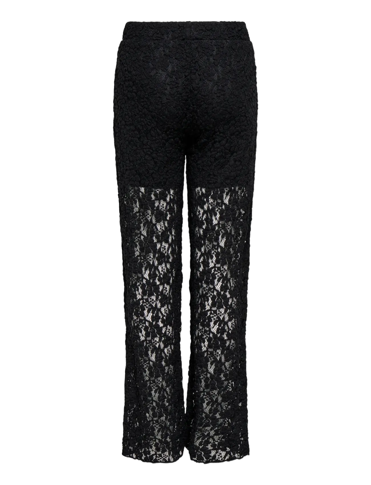 Kids Only - KOGLEIKA STRAIGHT LACE PANTS JRS - einkaufen nach alter von - black - 1