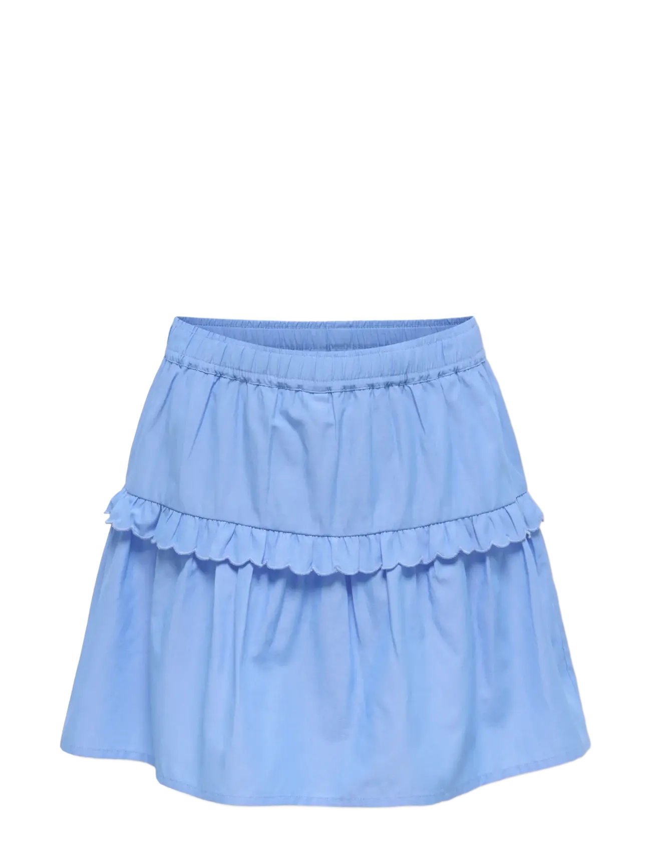 Kids Only Kogclare Ruffle Skort Wvn, 164, Röcke, Blau - Skorts, Kinder