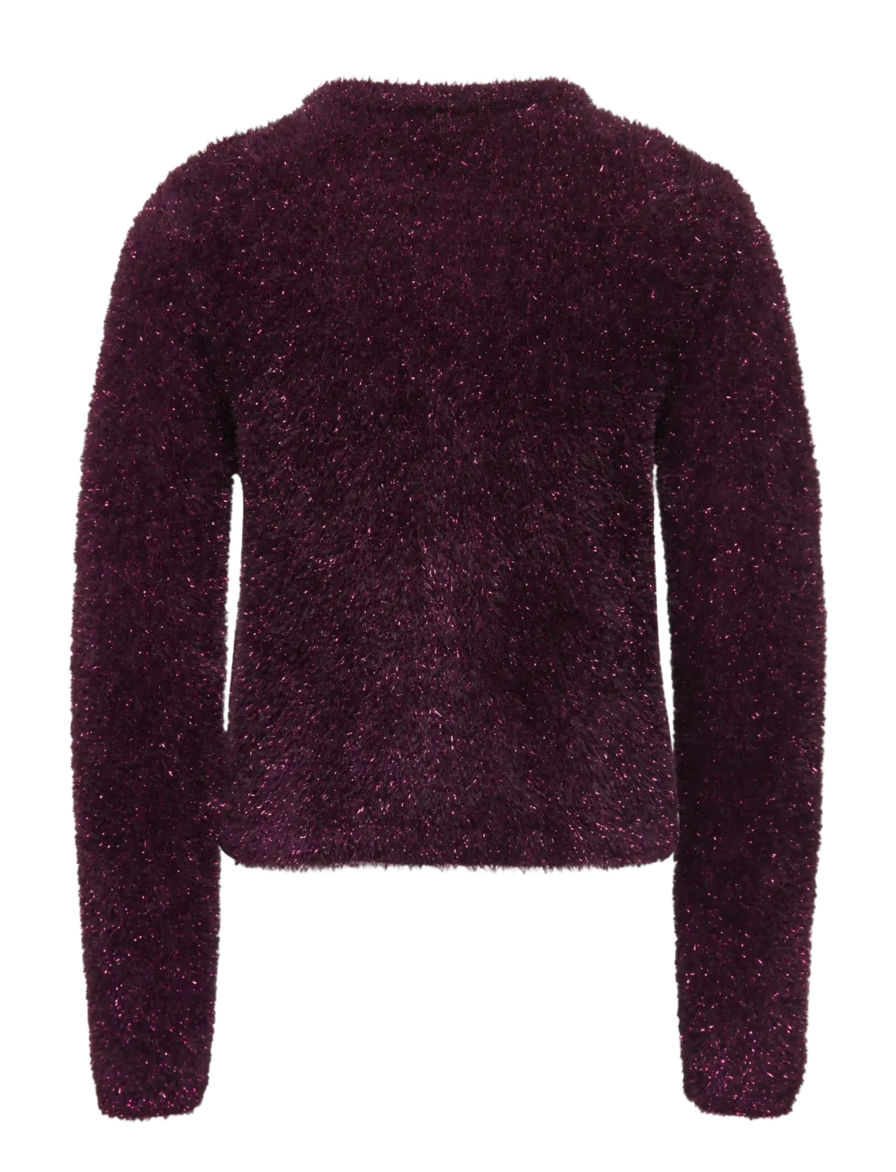 Kids Only - KOGPIUMO GLITTER L/S CARDIGAN KNT - cardigans - winetasting - 1
